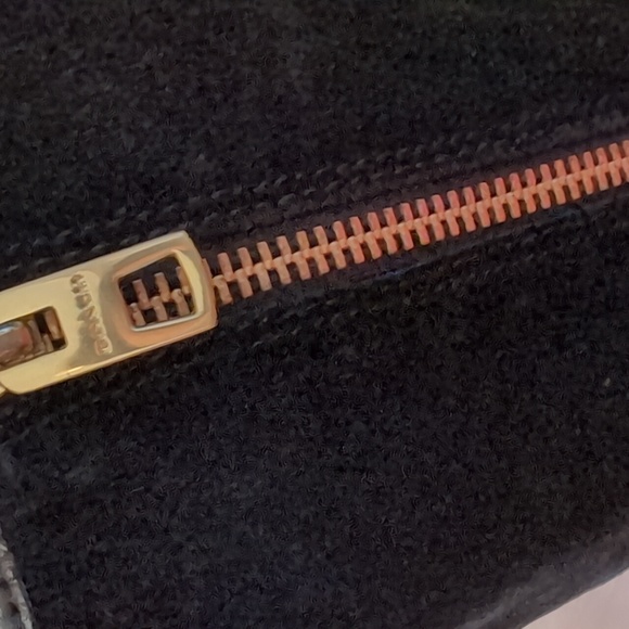 COACH Knee High Boots Black Bailey Safari Leather 7.5 - Picture 16 of 16